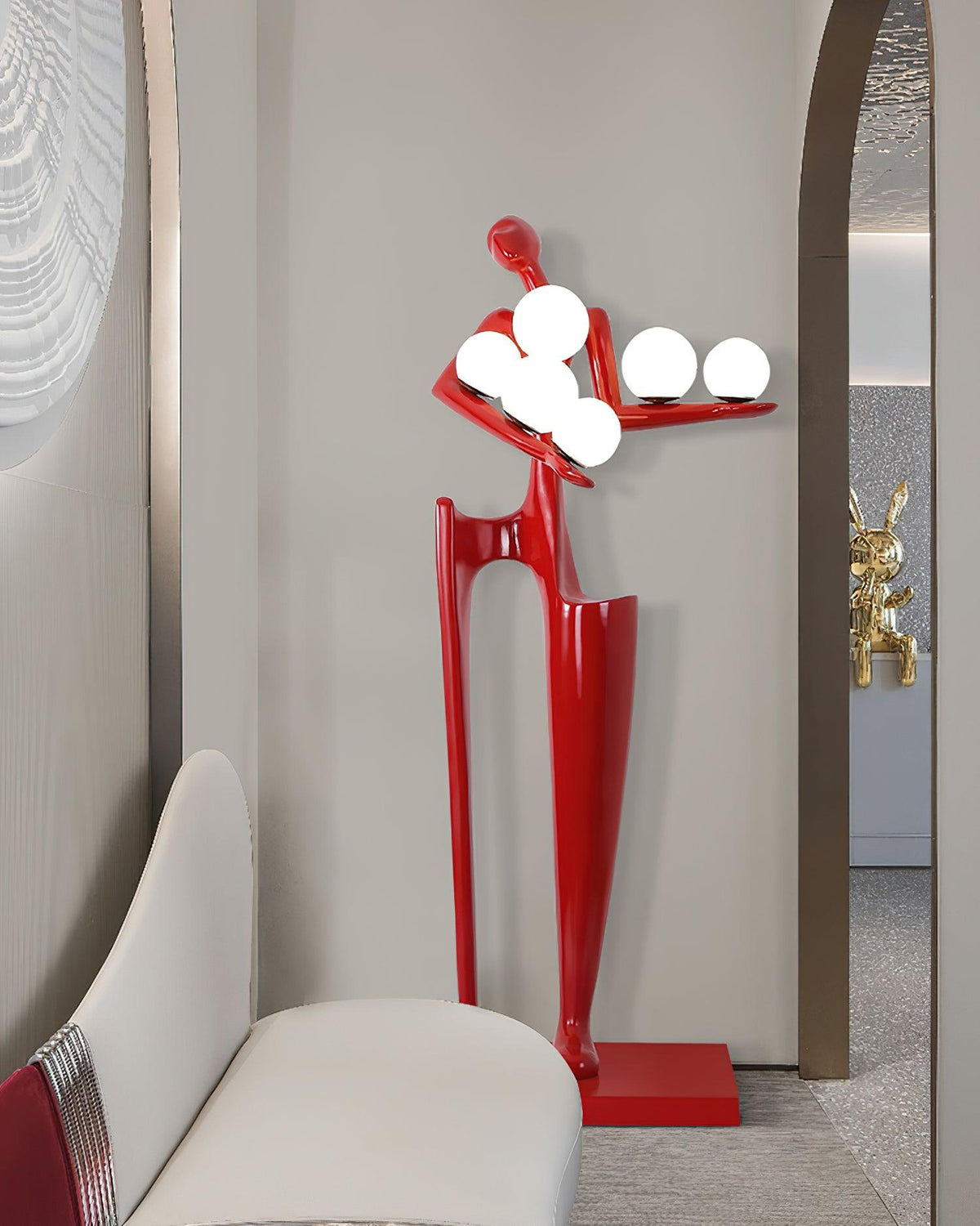 Guardian Sculpture Floor Lamp - view 30