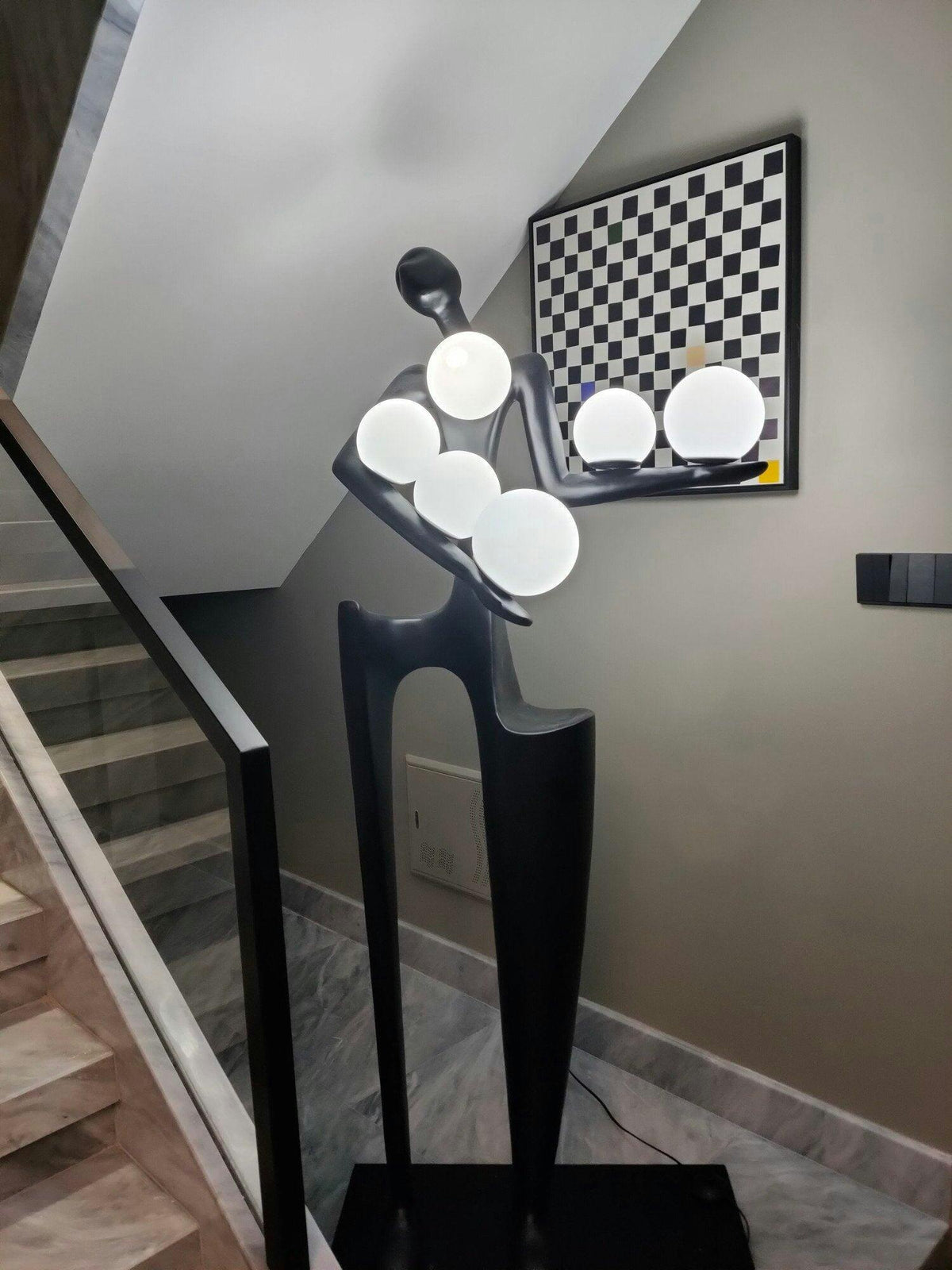 Guardian Sculpture Floor Lamp - view 6
