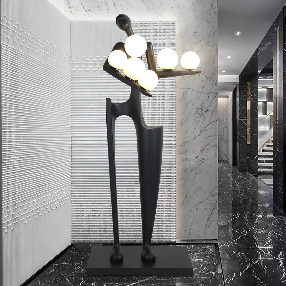Guardian Sculpture Floor Lamp - view 3