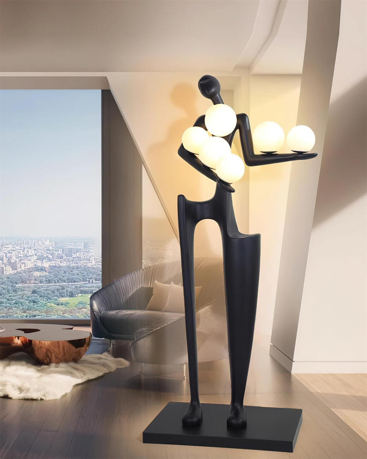 Guardian Sculpture Floor Lamp - view 24