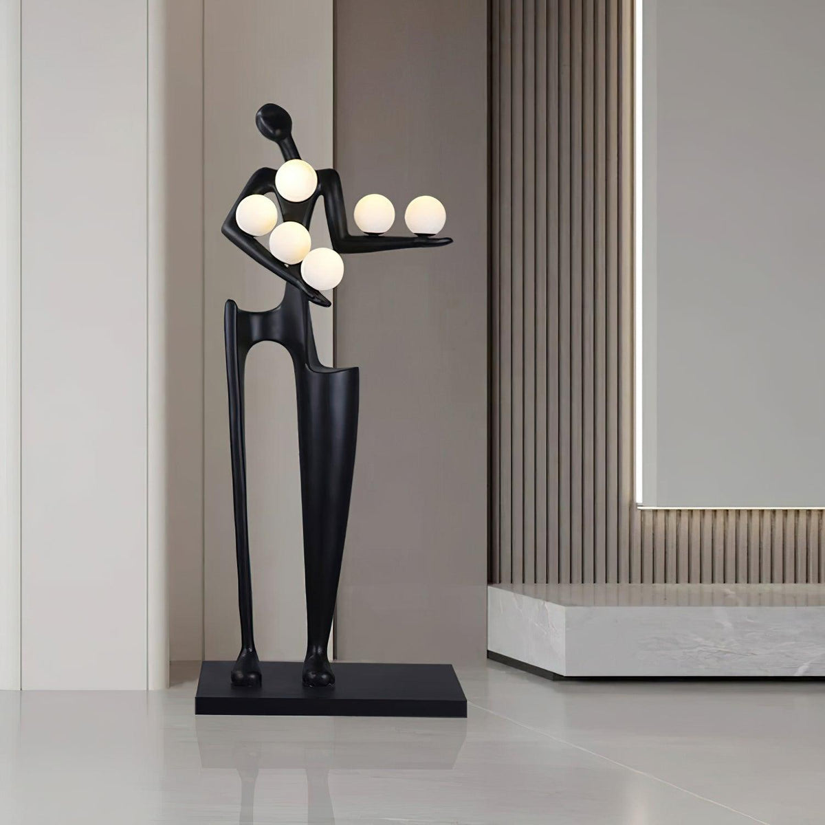Guardian Sculpture Floor Lamp - view 2