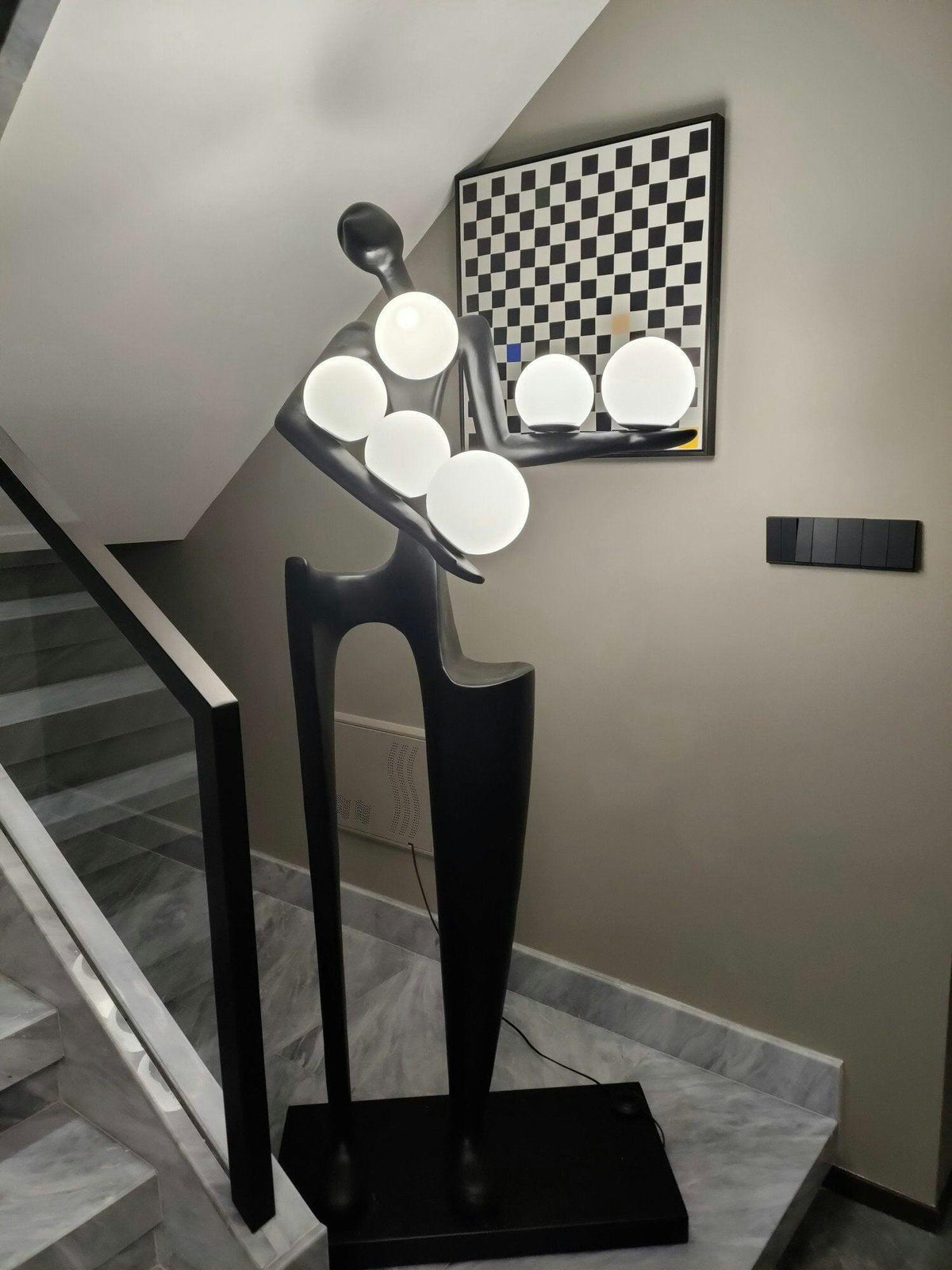 Guardian Sculpture Floor Lamp - view 5