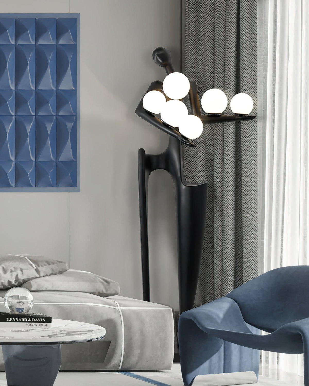 Guardian Sculpture Floor Lamp - view 26