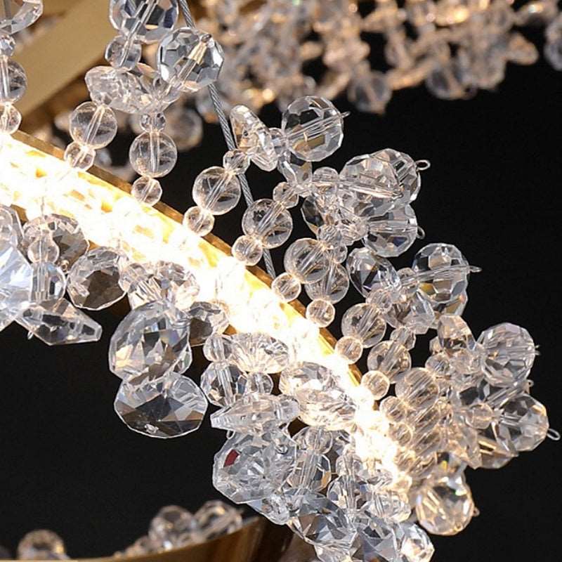 Capri 3-Ring Modern Light Fixture - view 3