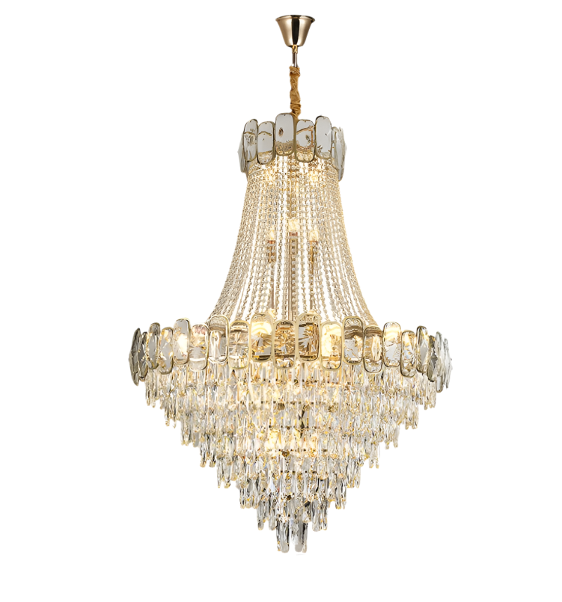Castel 39" Contemporary Chandelier