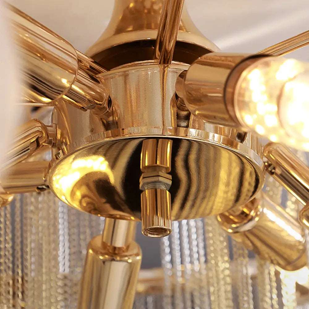 Cadena Chain Tassel Ceiling Light Fixture - view 6
