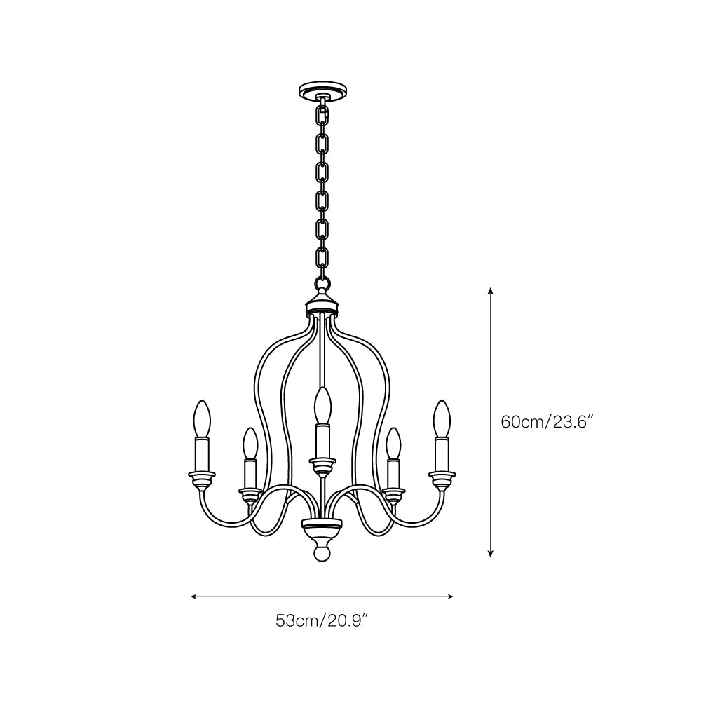 Hartsville Chandelier - view 4