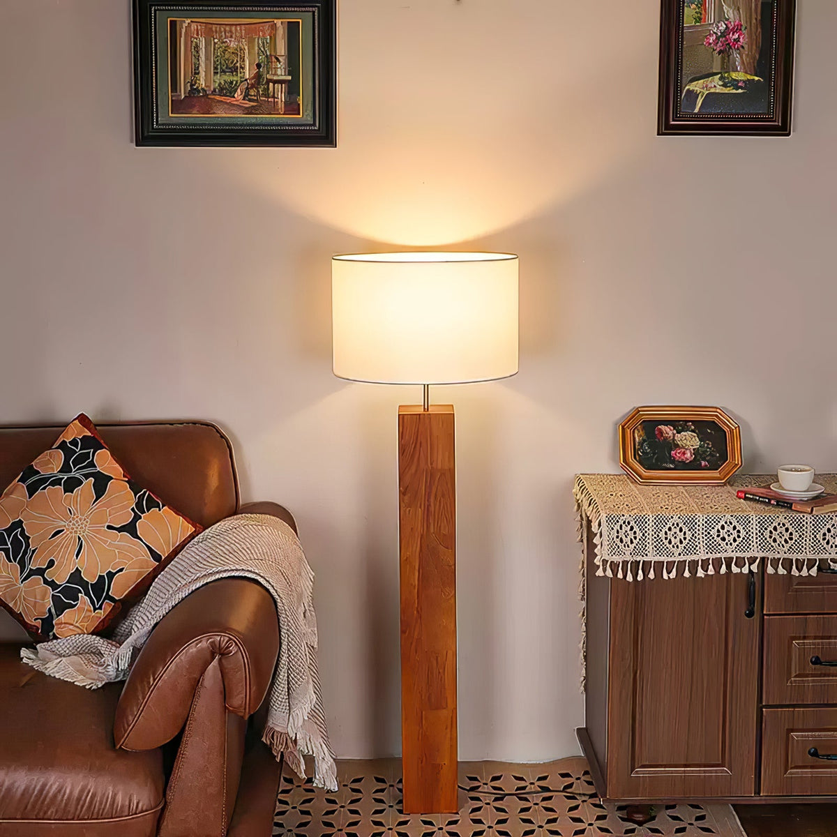 Hearthwood Tower Floor Lamp - view 3