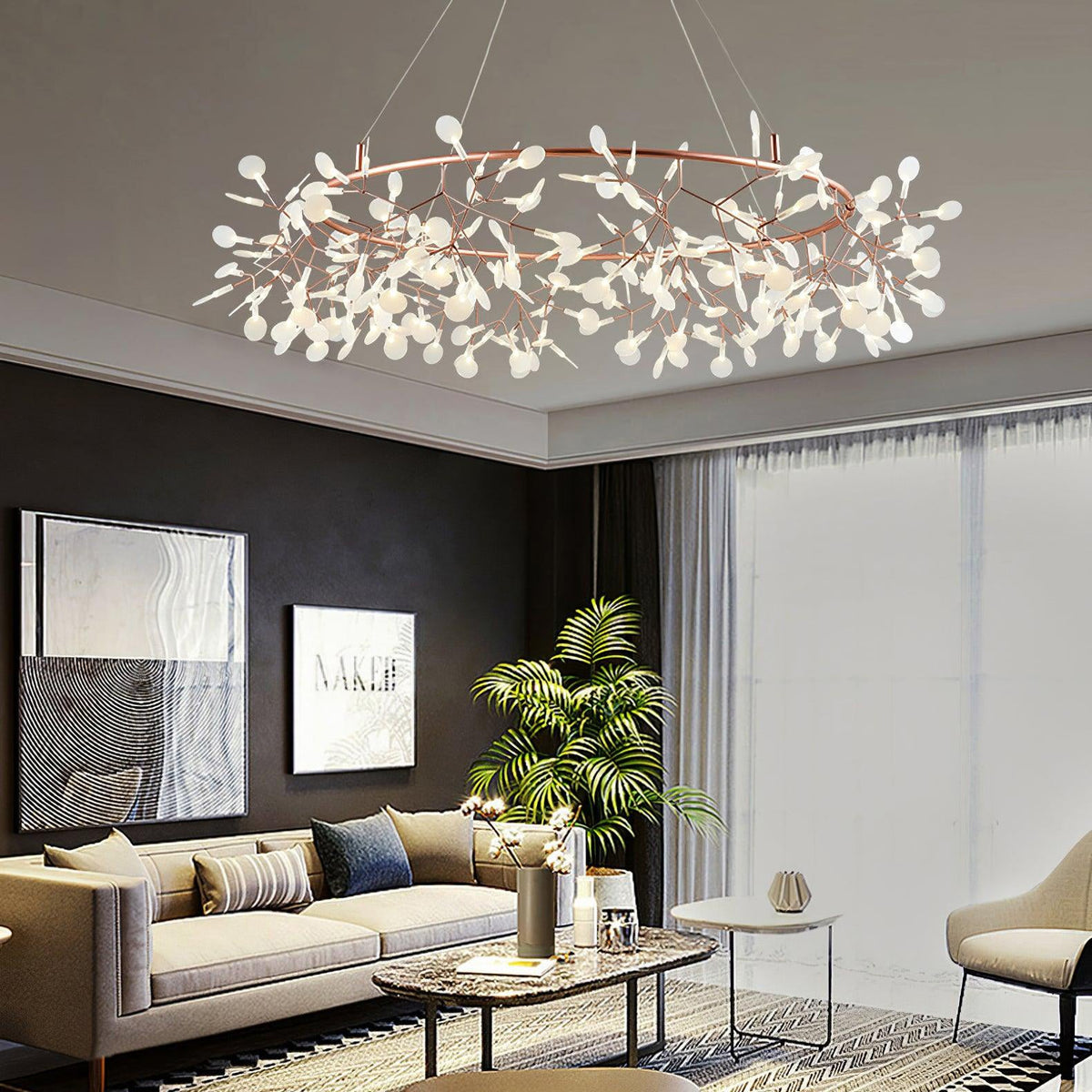 Heracleum Round Chandelier - view 22