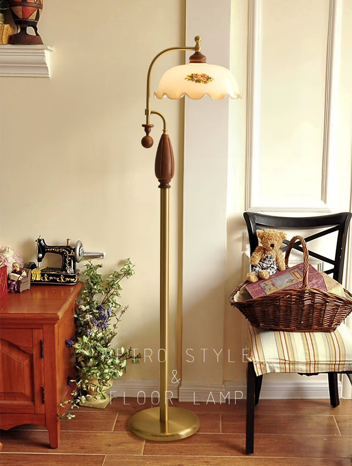 Heritage Bloom Floor Lamp - view 13