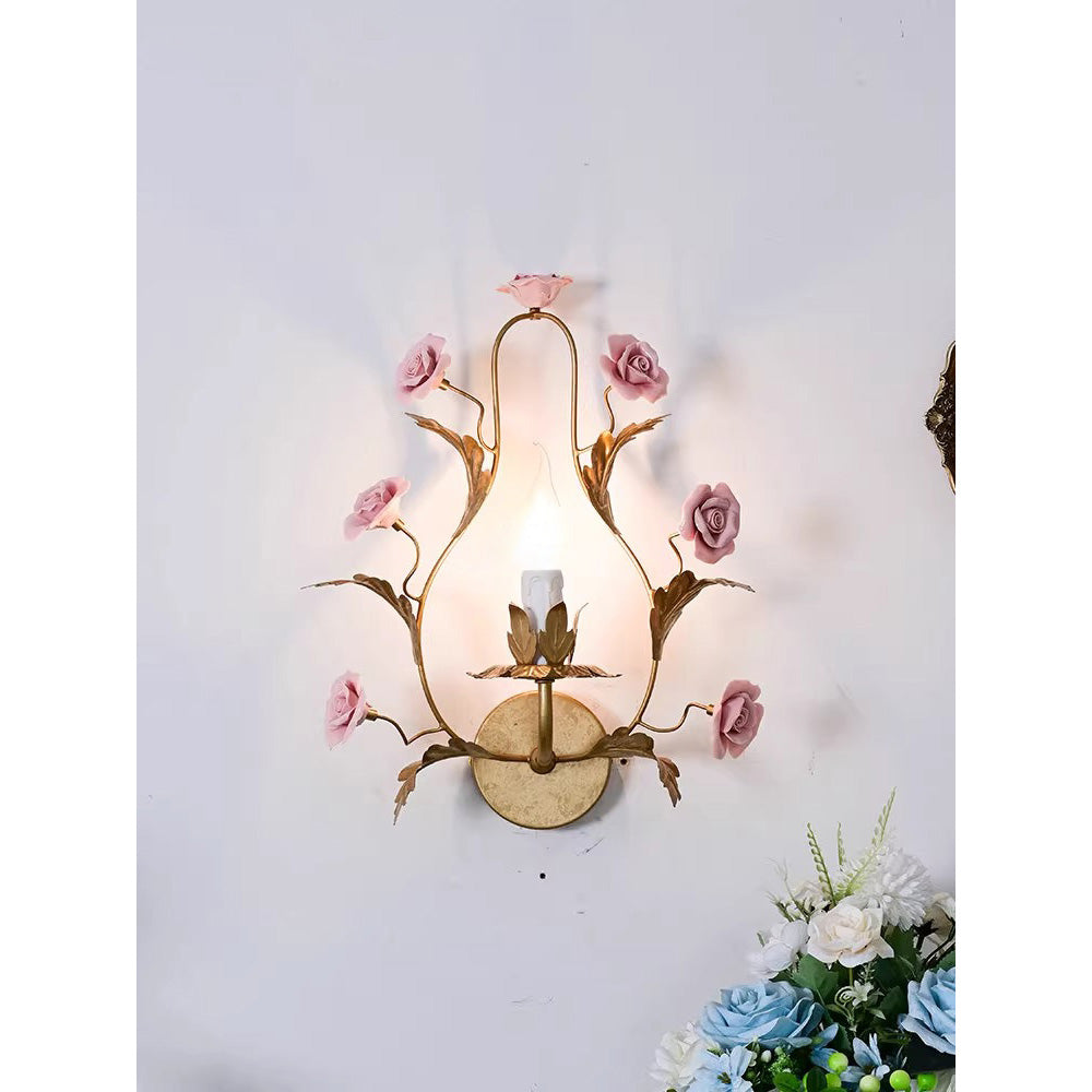 Heritage Floral Wall Lamp