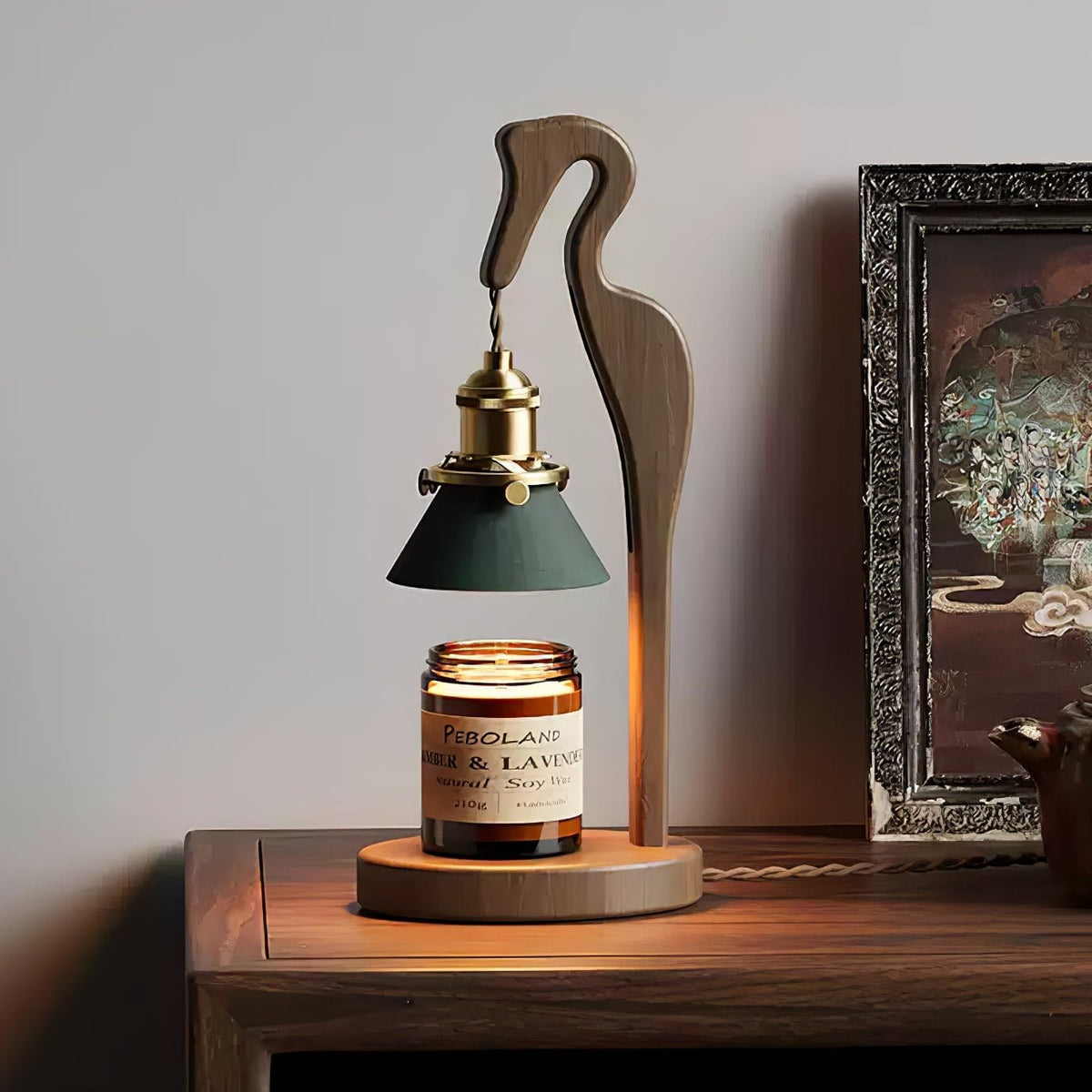 Heron Glow Candle Warmer Lamp