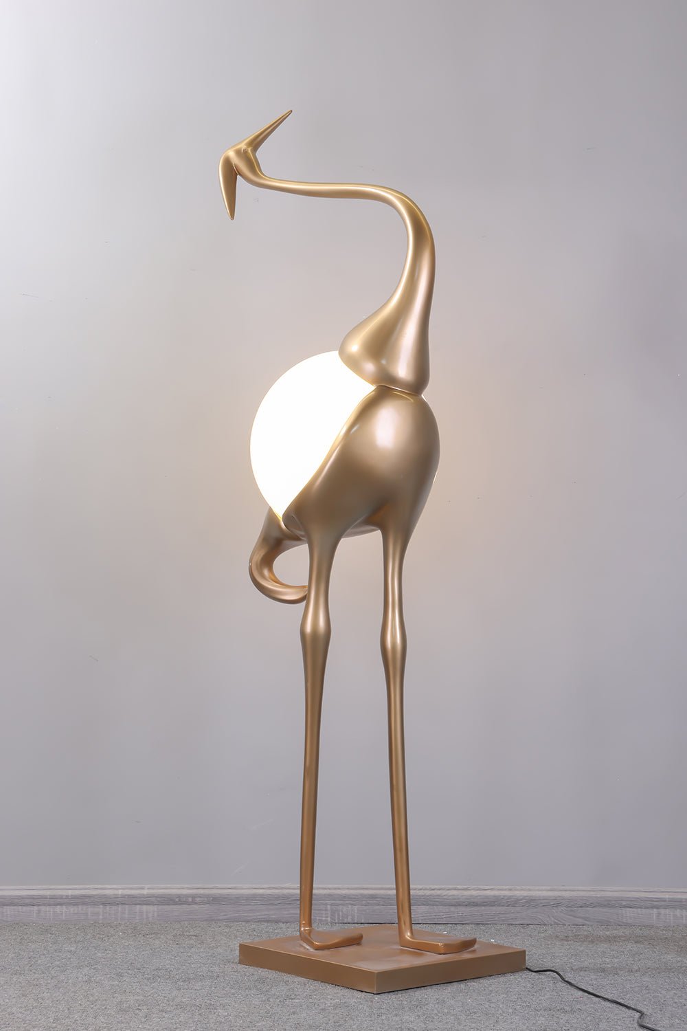 Heron Sculpture Floor Lamp - view 27