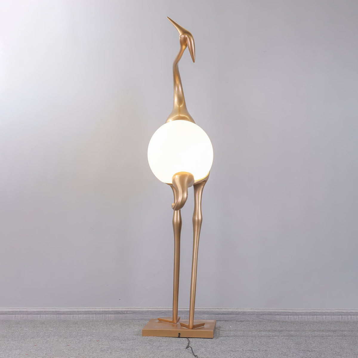 Heron Sculpture Floor Lamp - view 28