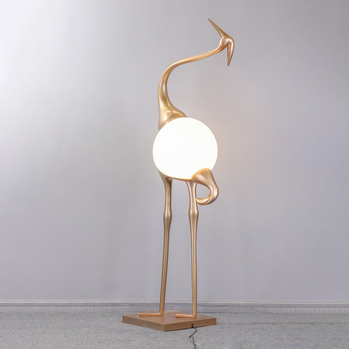 Heron Sculpture Floor Lamp - view 7