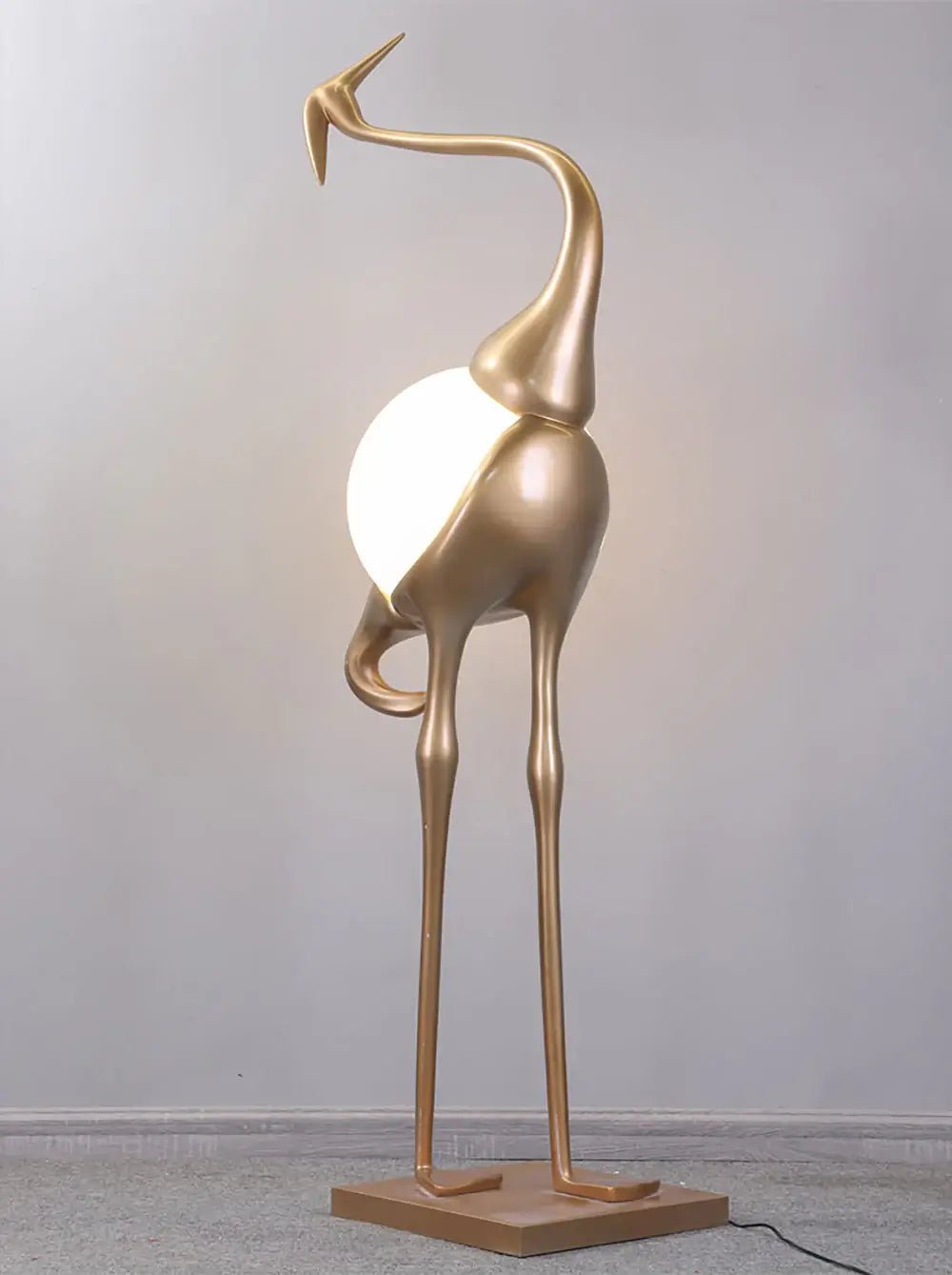 Heron Sculpture Floor Lamp - view 18