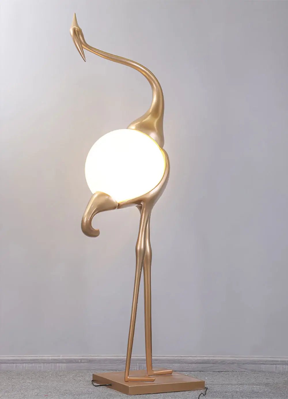 Heron Sculpture Floor Lamp - view 19