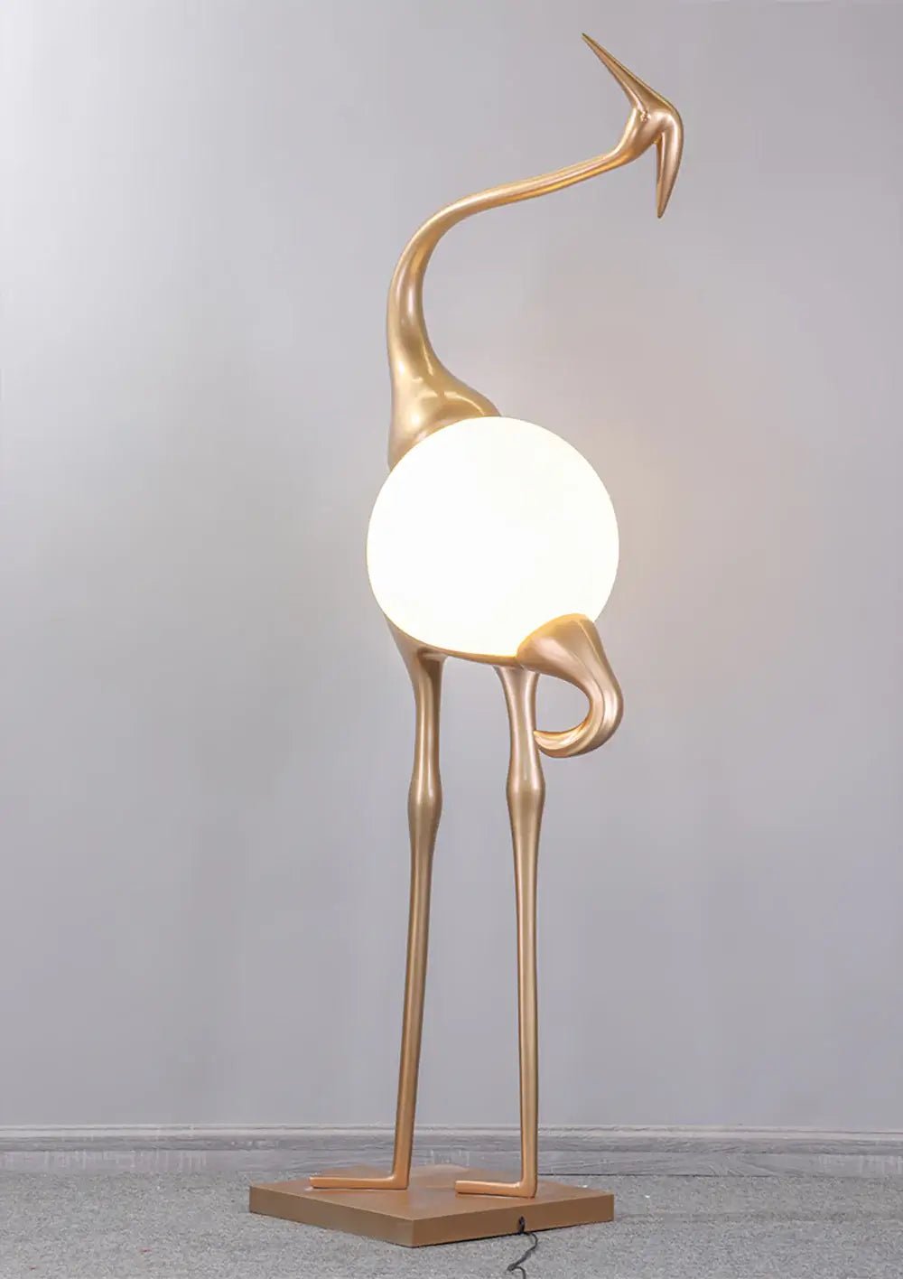 Heron Sculpture Floor Lamp - view 20