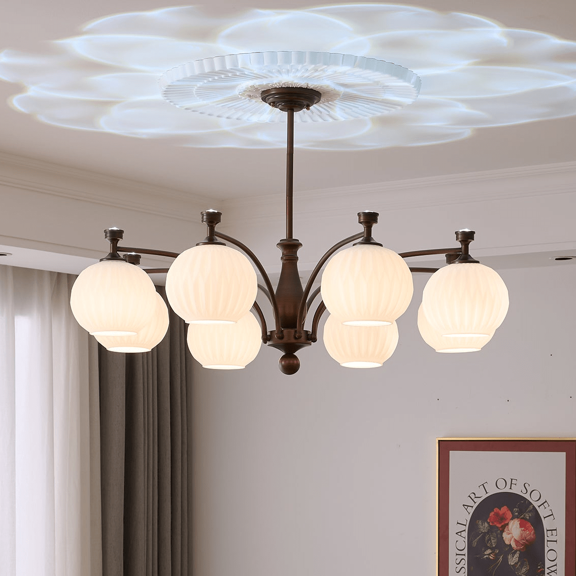 Hespera Orb Chandelier - view 2