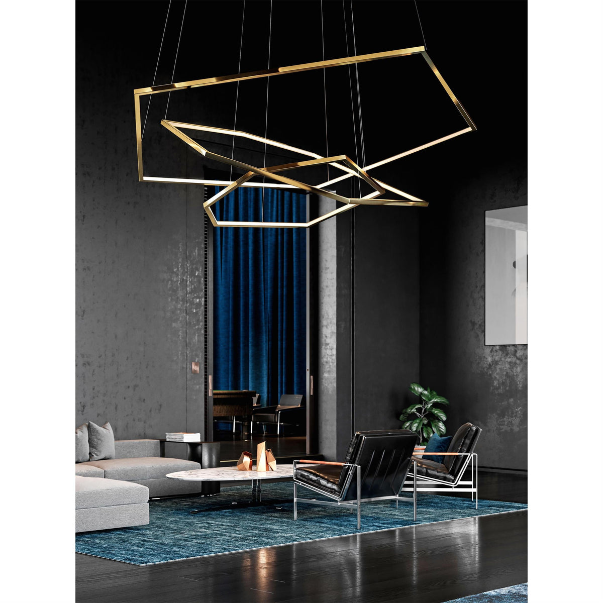 Hexagon Chandelier - view 23