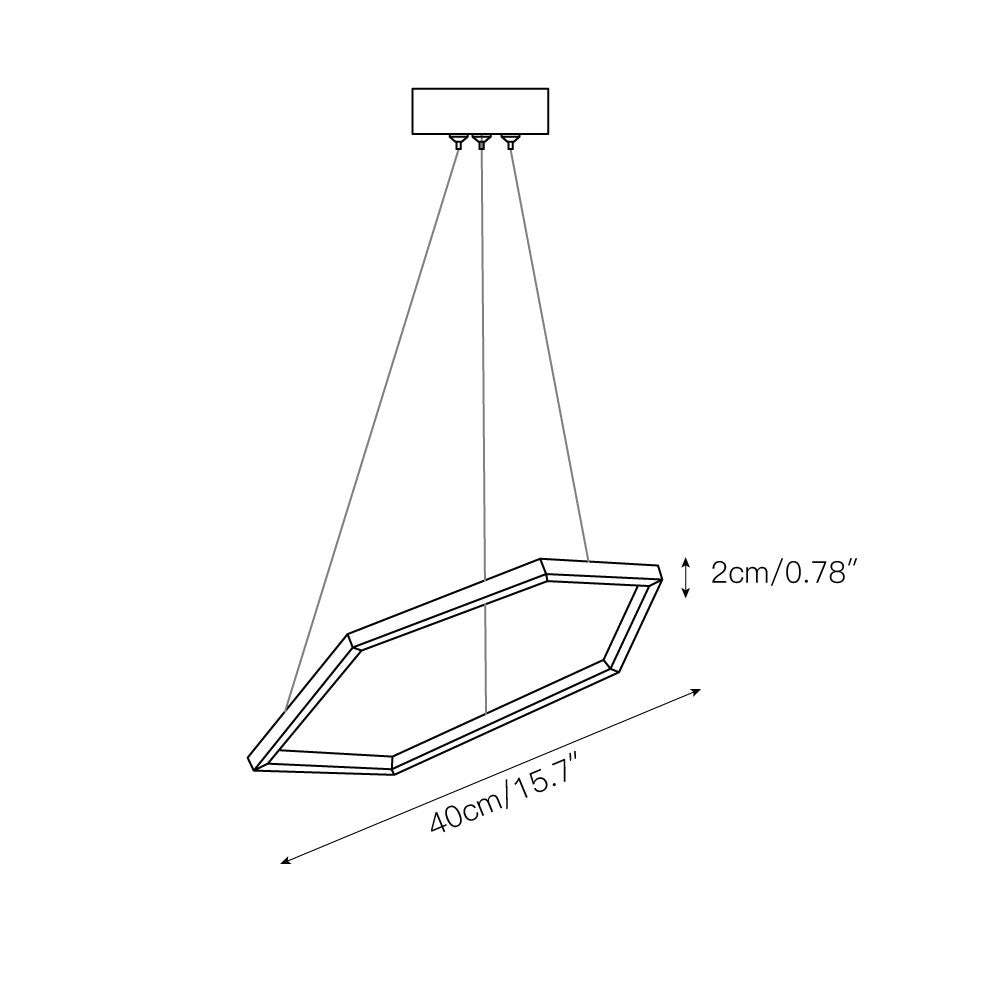 Hexagon Chandelier - view 8