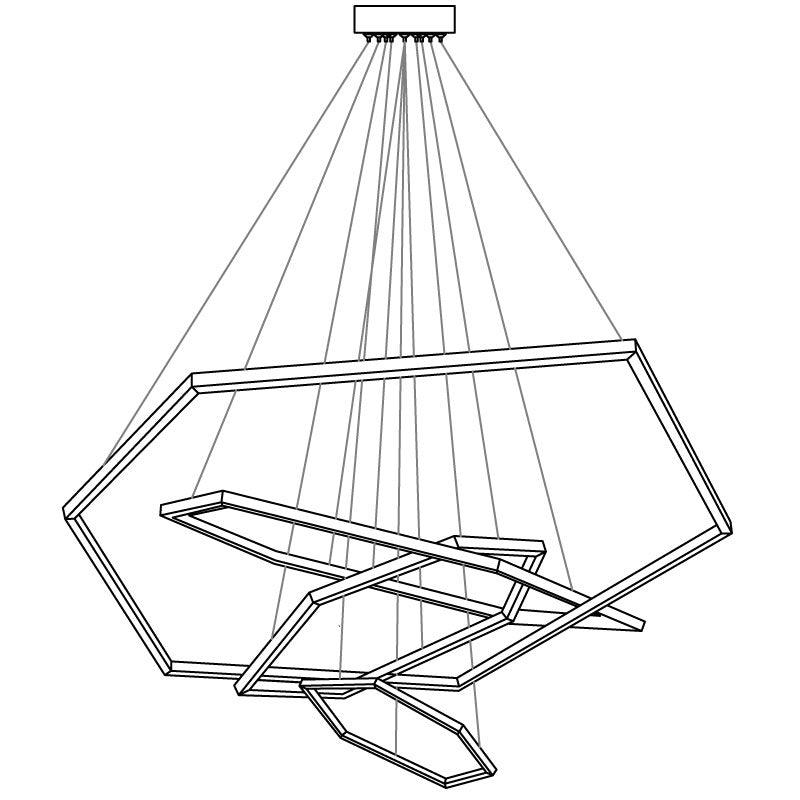 Hexagon Chandelier - view 27