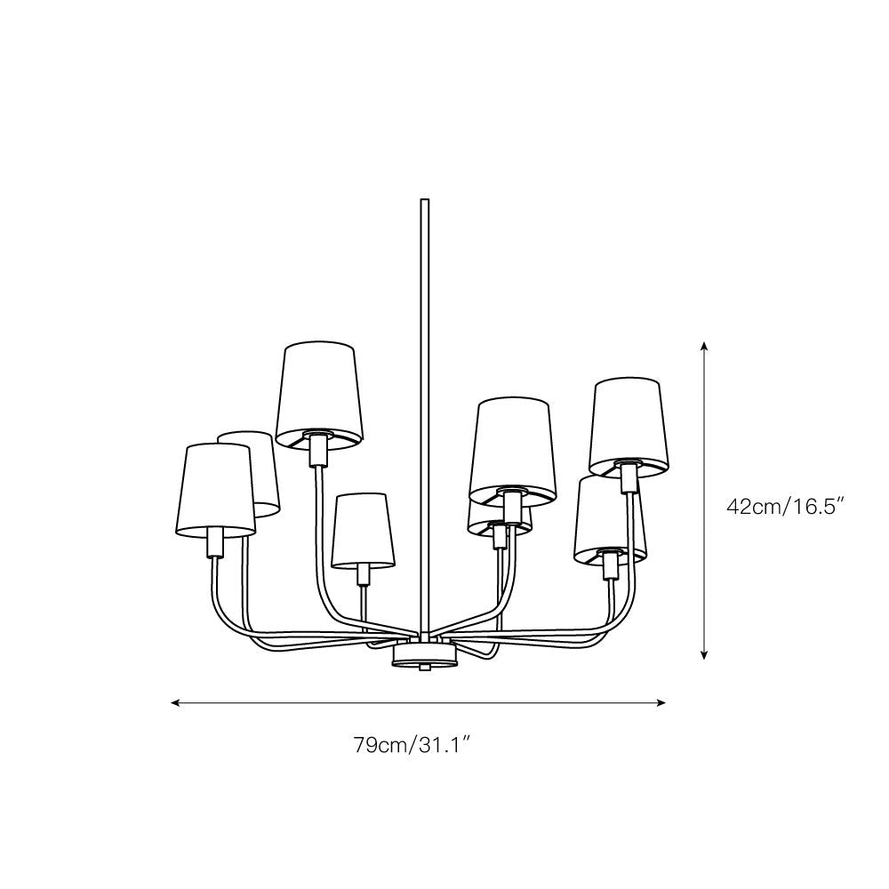 Hilbert Chandelier - view 3