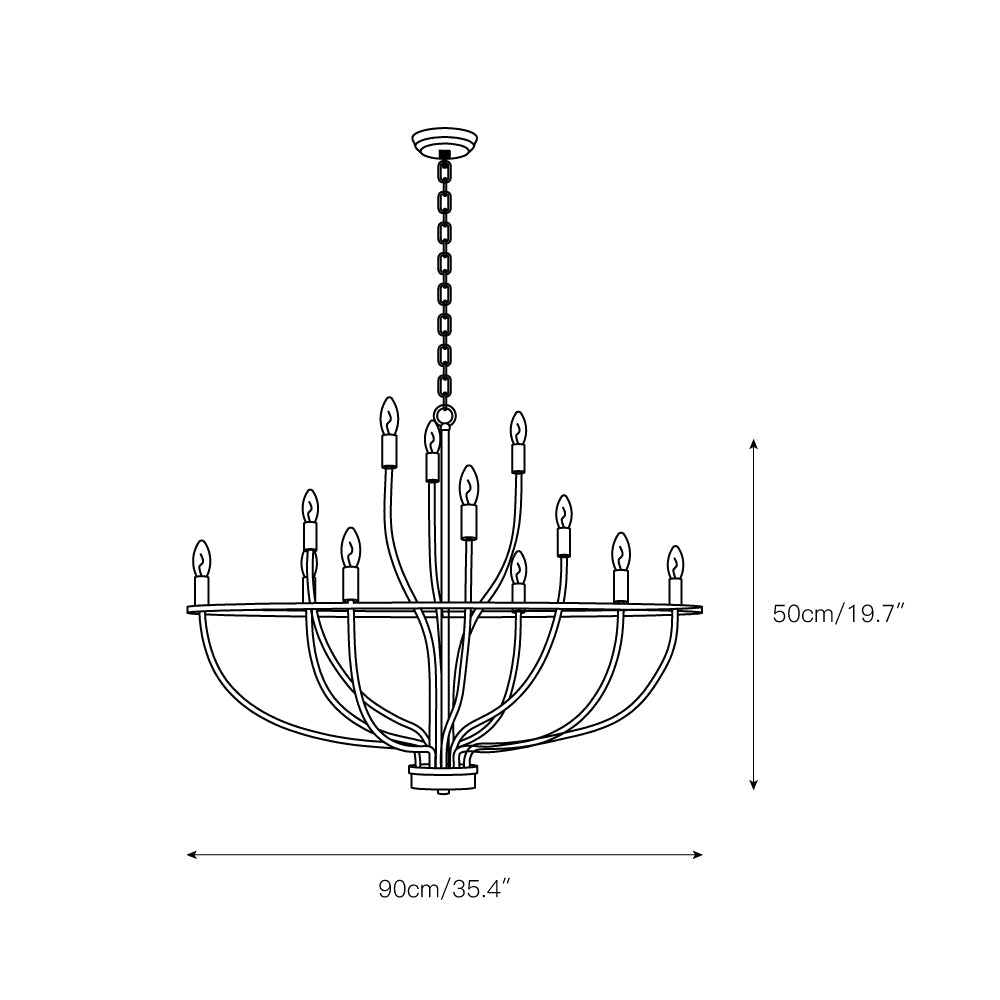 HomePlace Greyson Chandelier - view 5