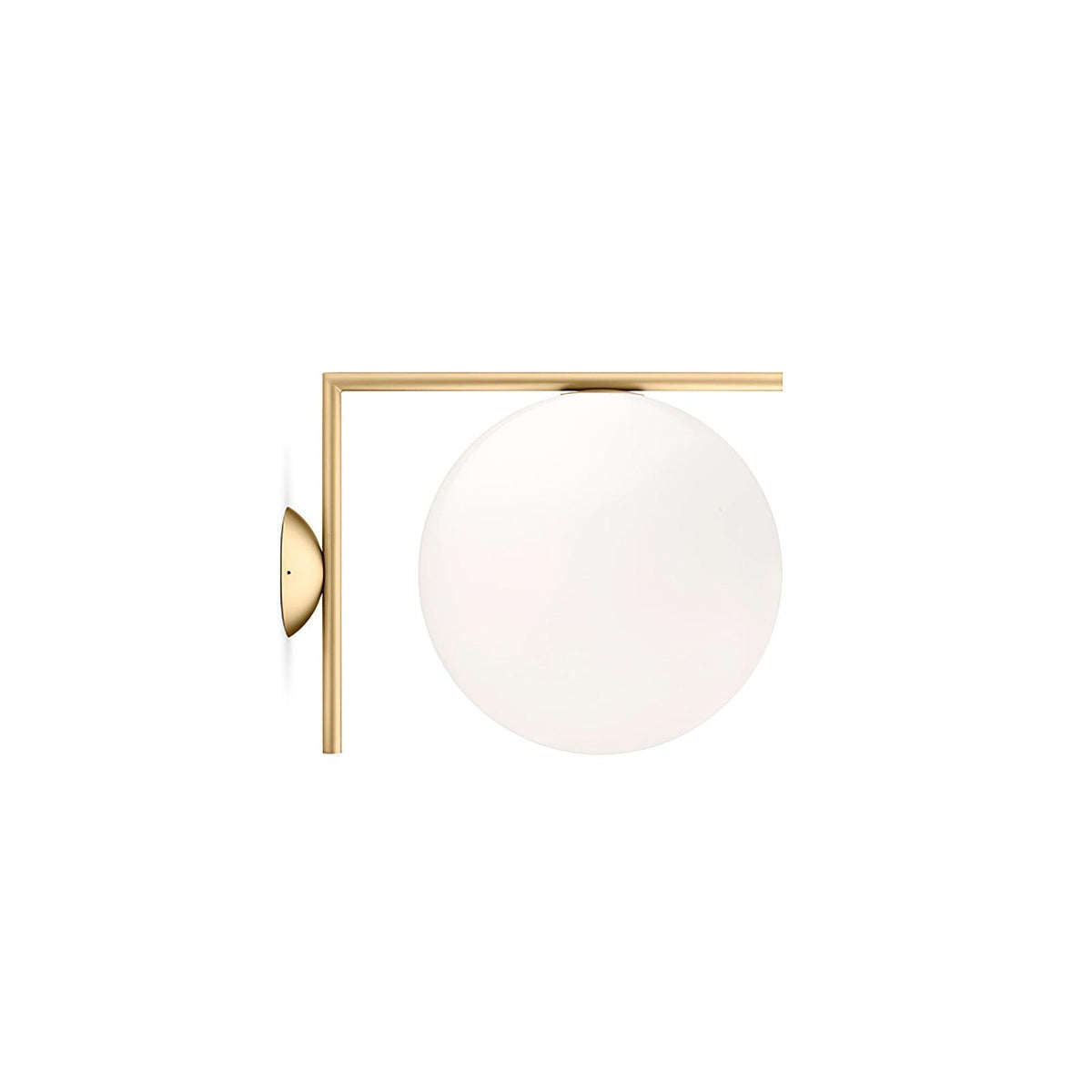 Blown Glass Opal Glass Wall Lamp - view 43