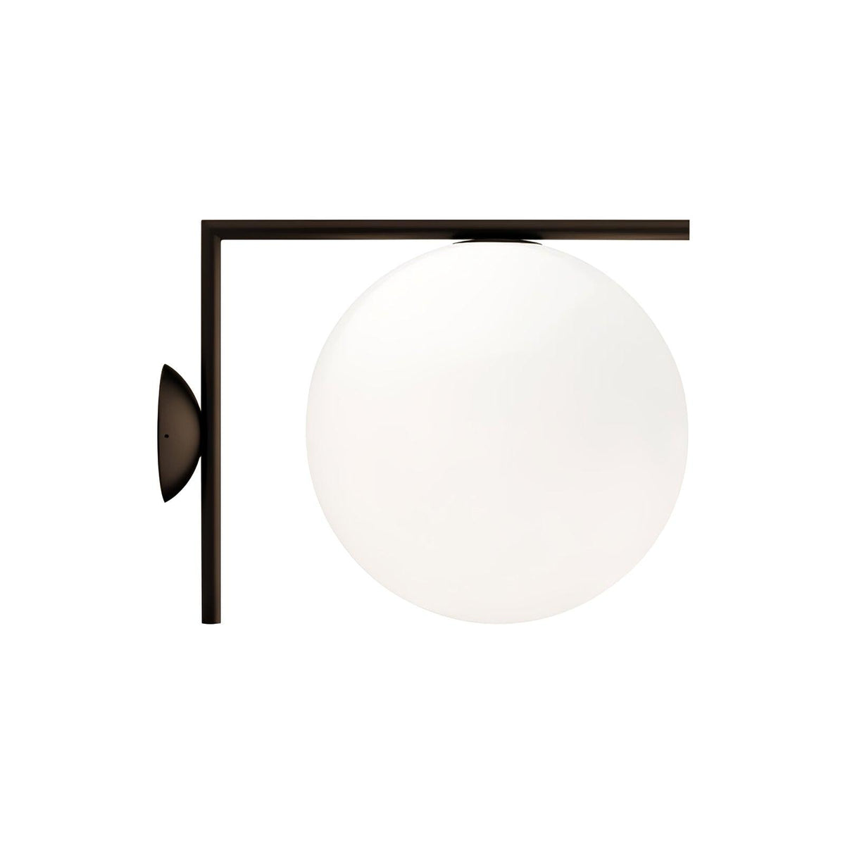Blown Glass Opal Glass Wall Lamp - view 35