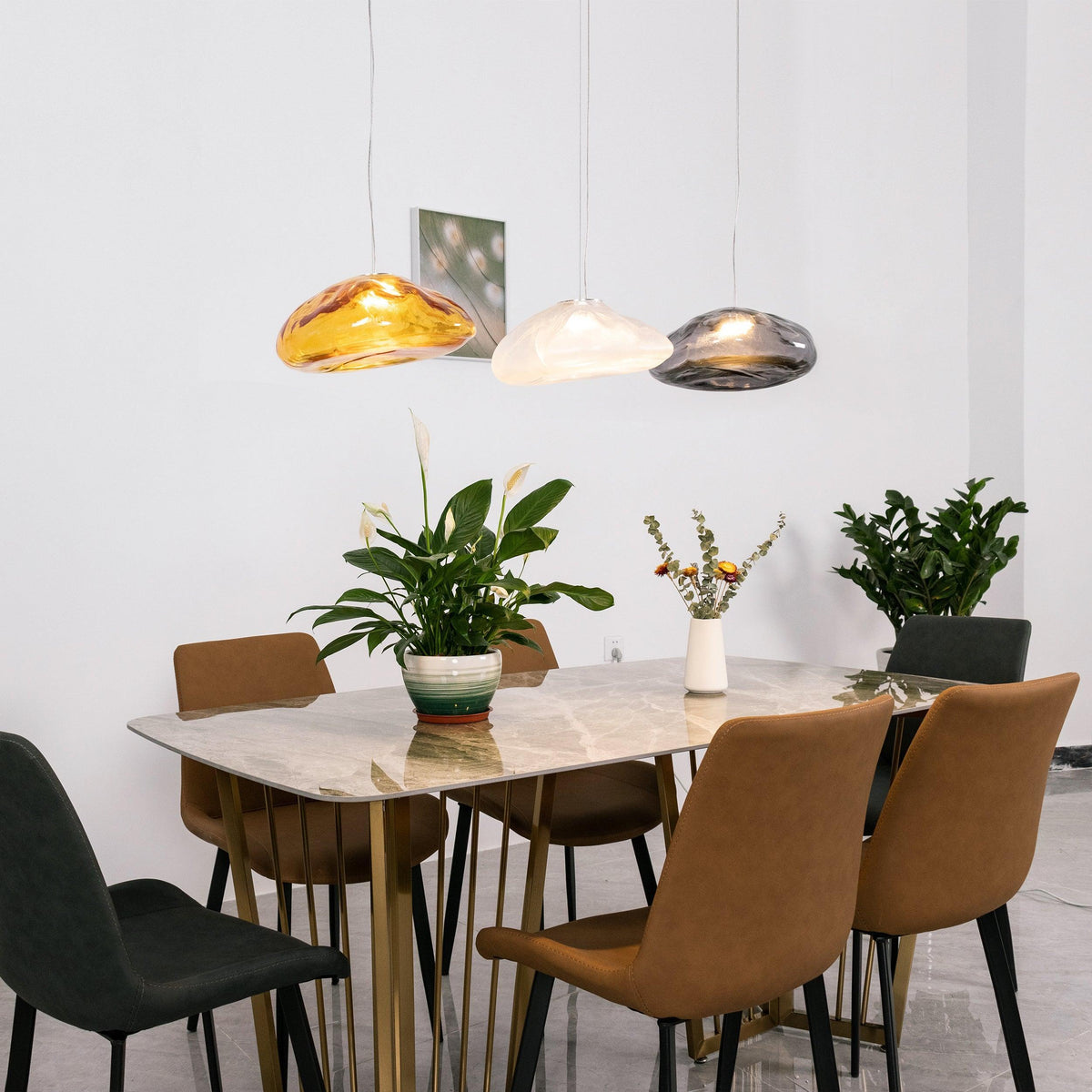 Blown Glass Random Pendant Light - view 45