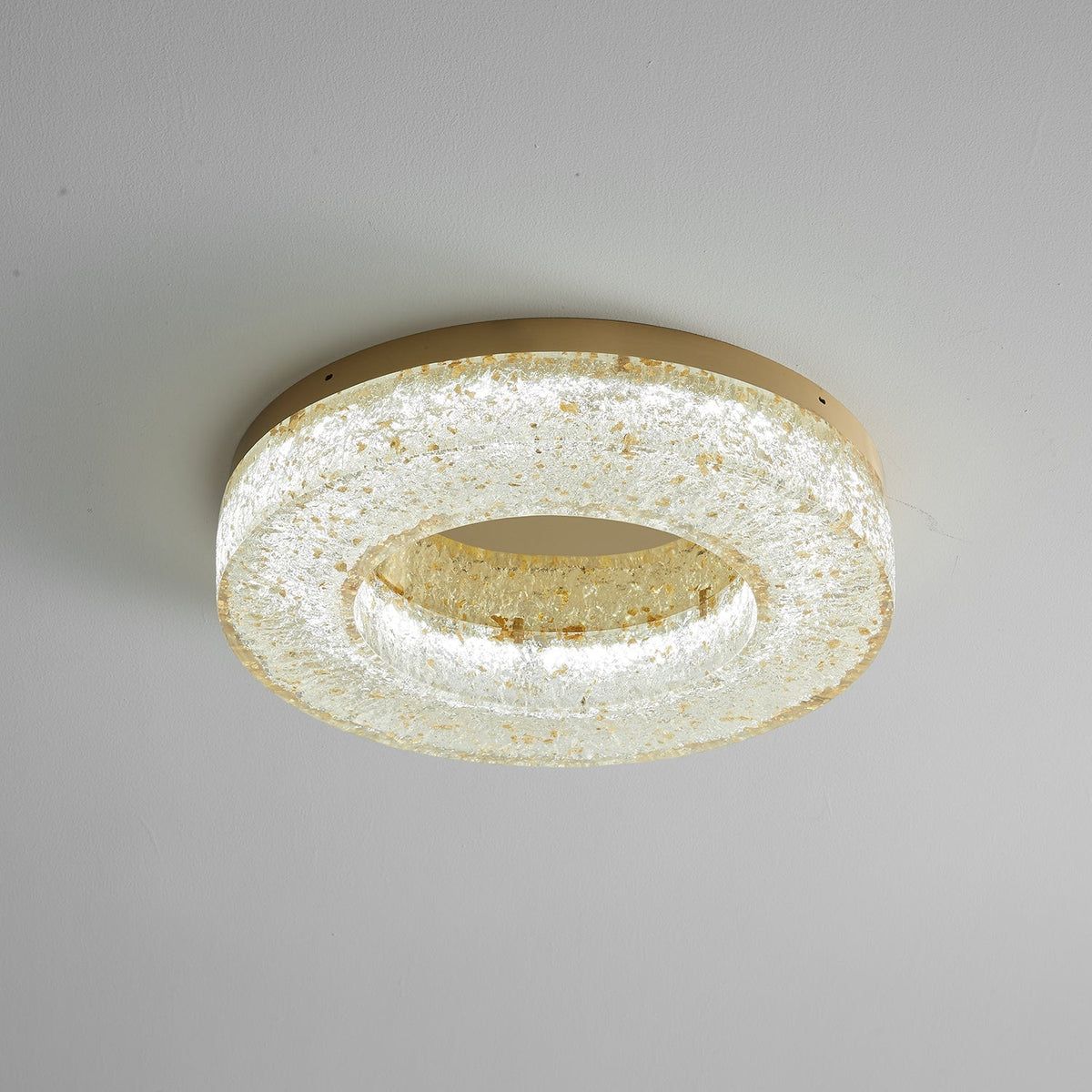 Ice Crack Circle Ceiling Lamp