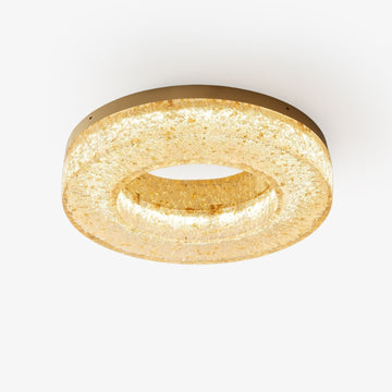 Ice Crack Circle Ceiling Lamp