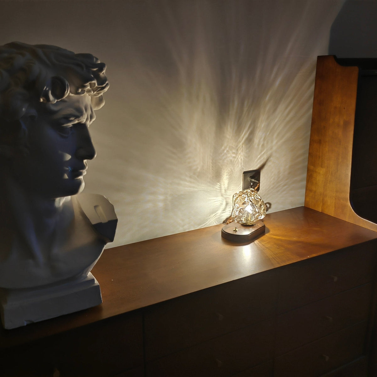 Ice Stone Glass Table Lamp - view 9