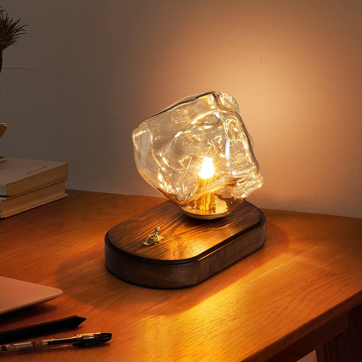 Ice Stone Glass Table Lamp - view 6