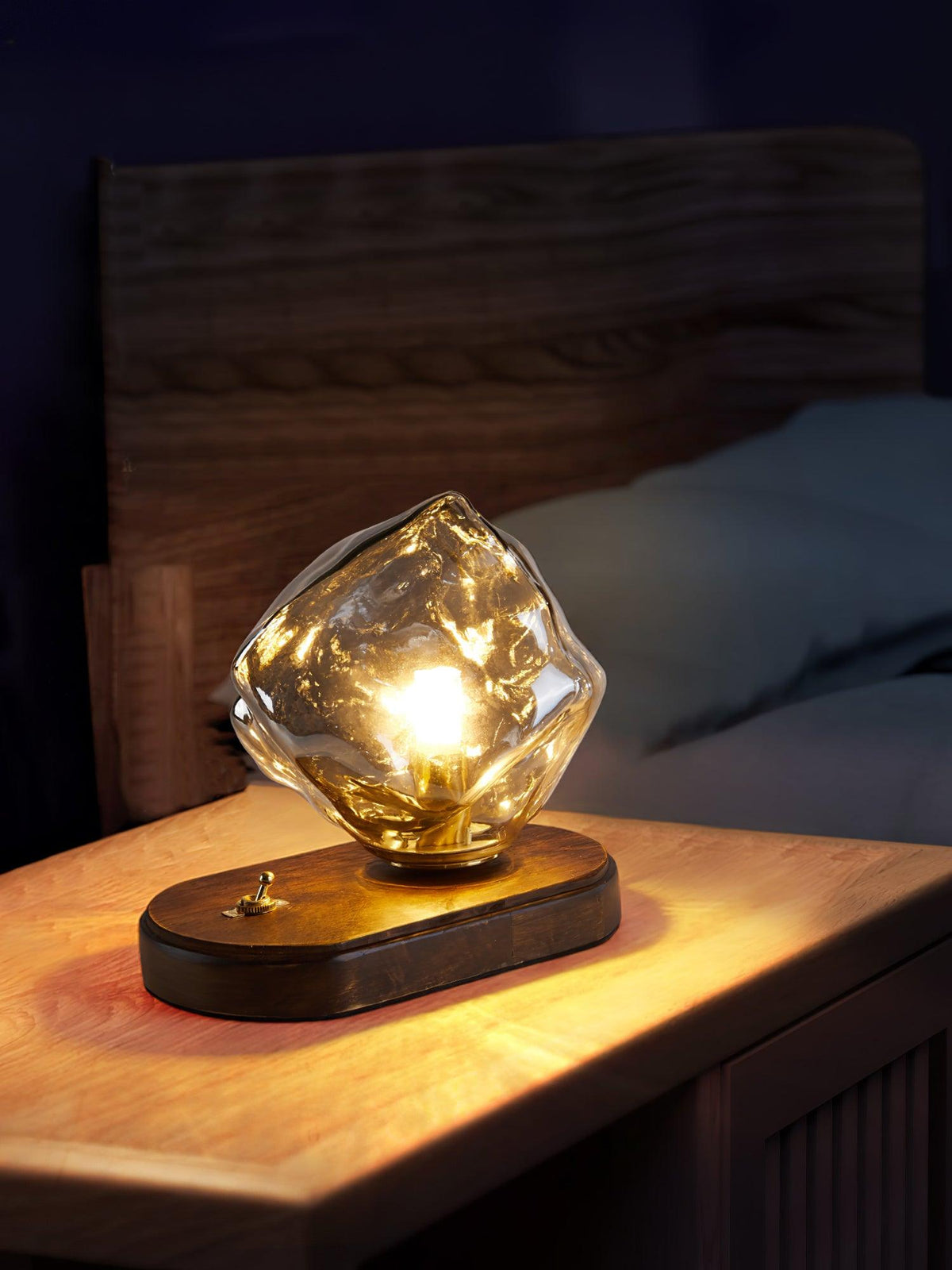 Ice Stone Glass Table Lamp - view 13