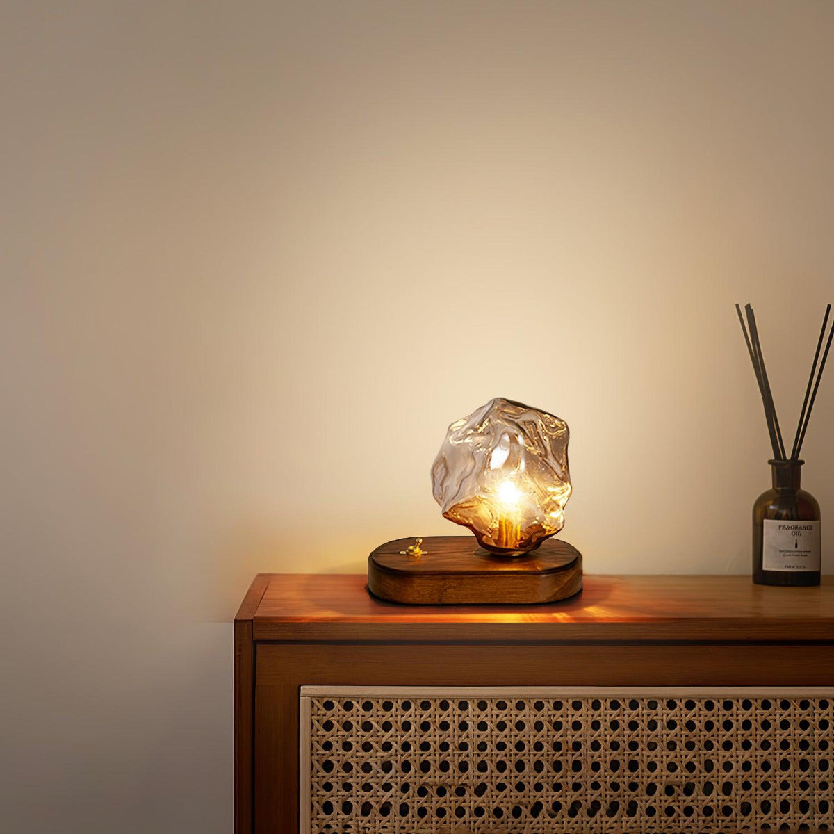 Ice Stone Glass Table Lamp - view 8