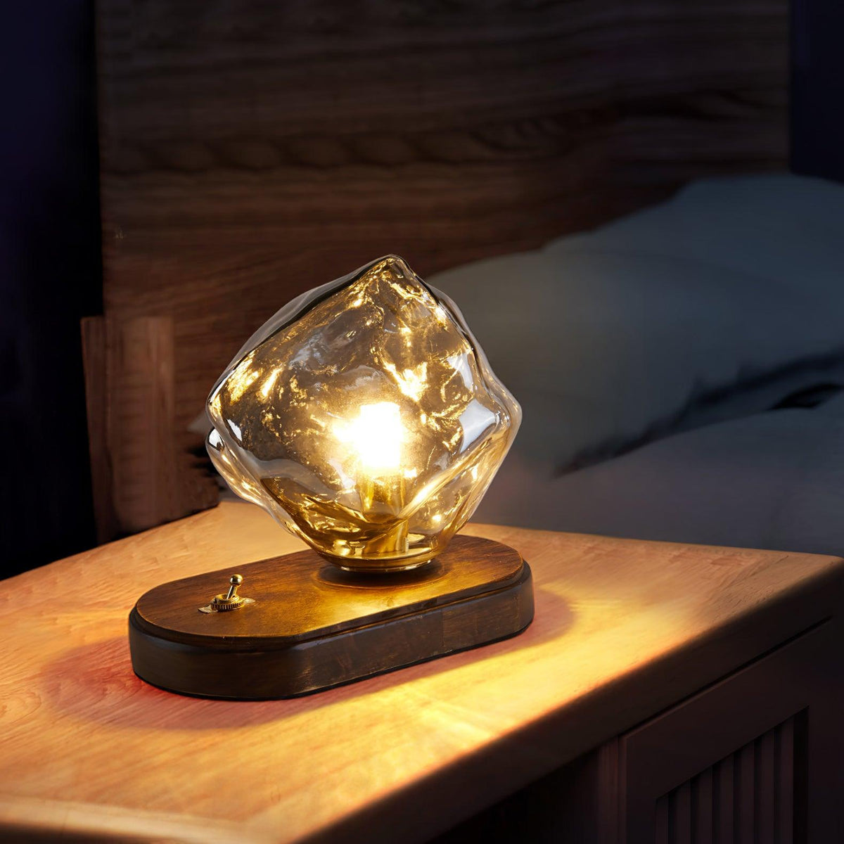 Ice Stone Glass Table Lamp - view 4