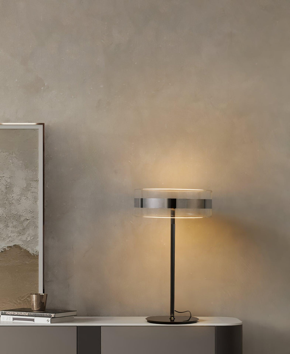 Impex Florina Chrome Table Lamp - view 10