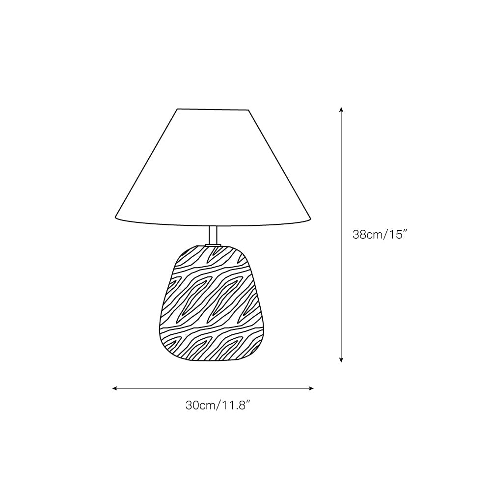 Irving Wood Table Lamp - view 3