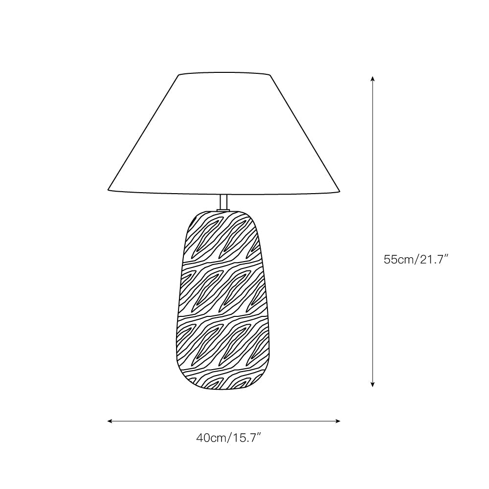 Irving Wood Table Lamp - view 5