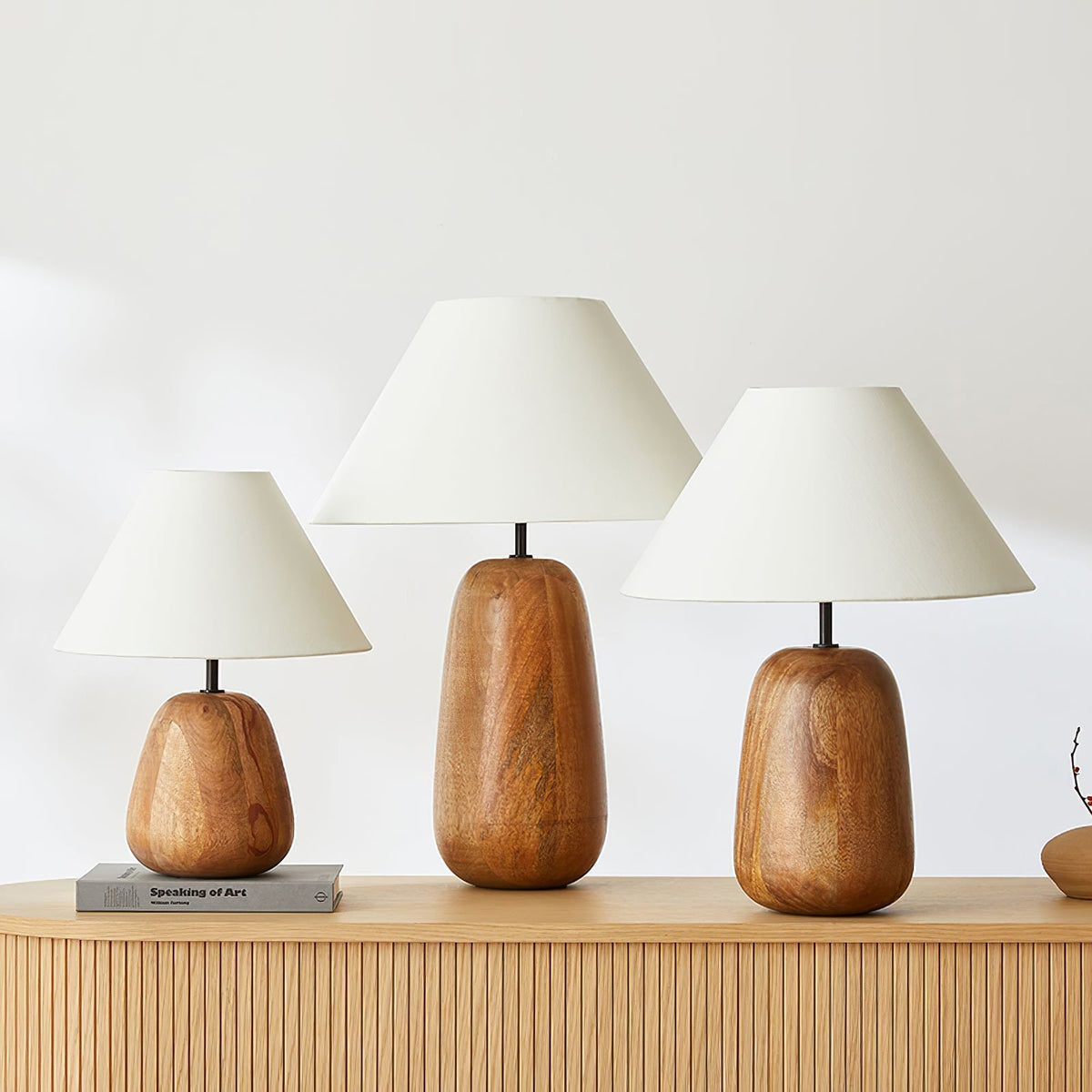 Irving Wood Table Lamp - view 2