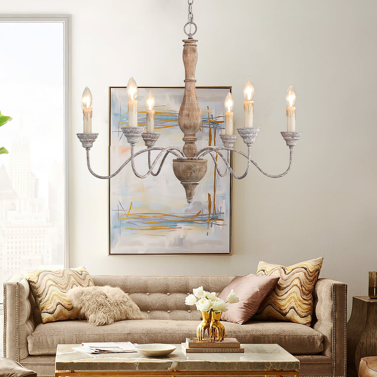 Izuell Candle Chandelier - view 25