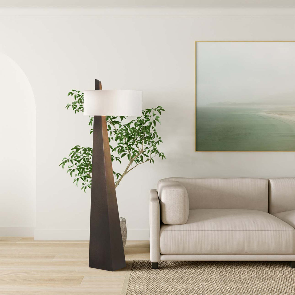 Jett Obelisk Floor Lamp - view 5