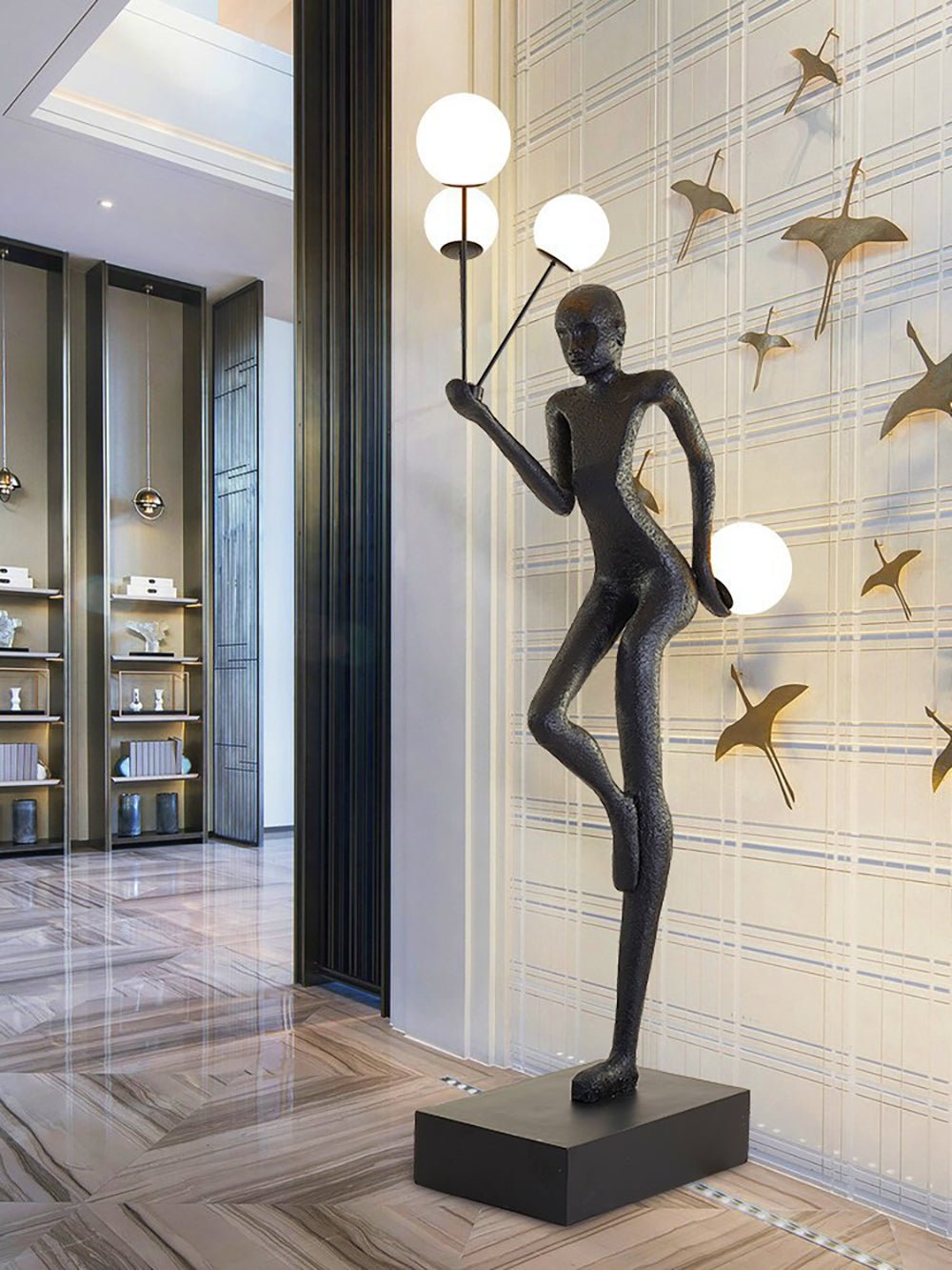 Juggling Sculptor Floor Lamp - view 3