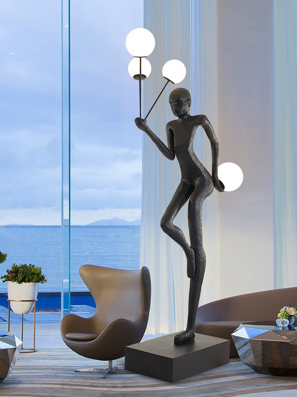 Juggling Sculptor Floor Lamp - view 2