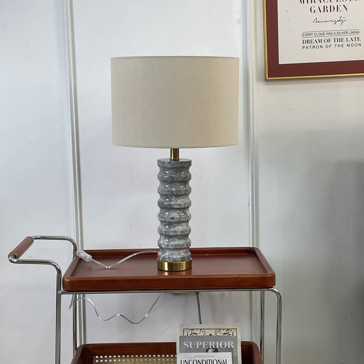 Julienne Marble Table Lamp - view 11