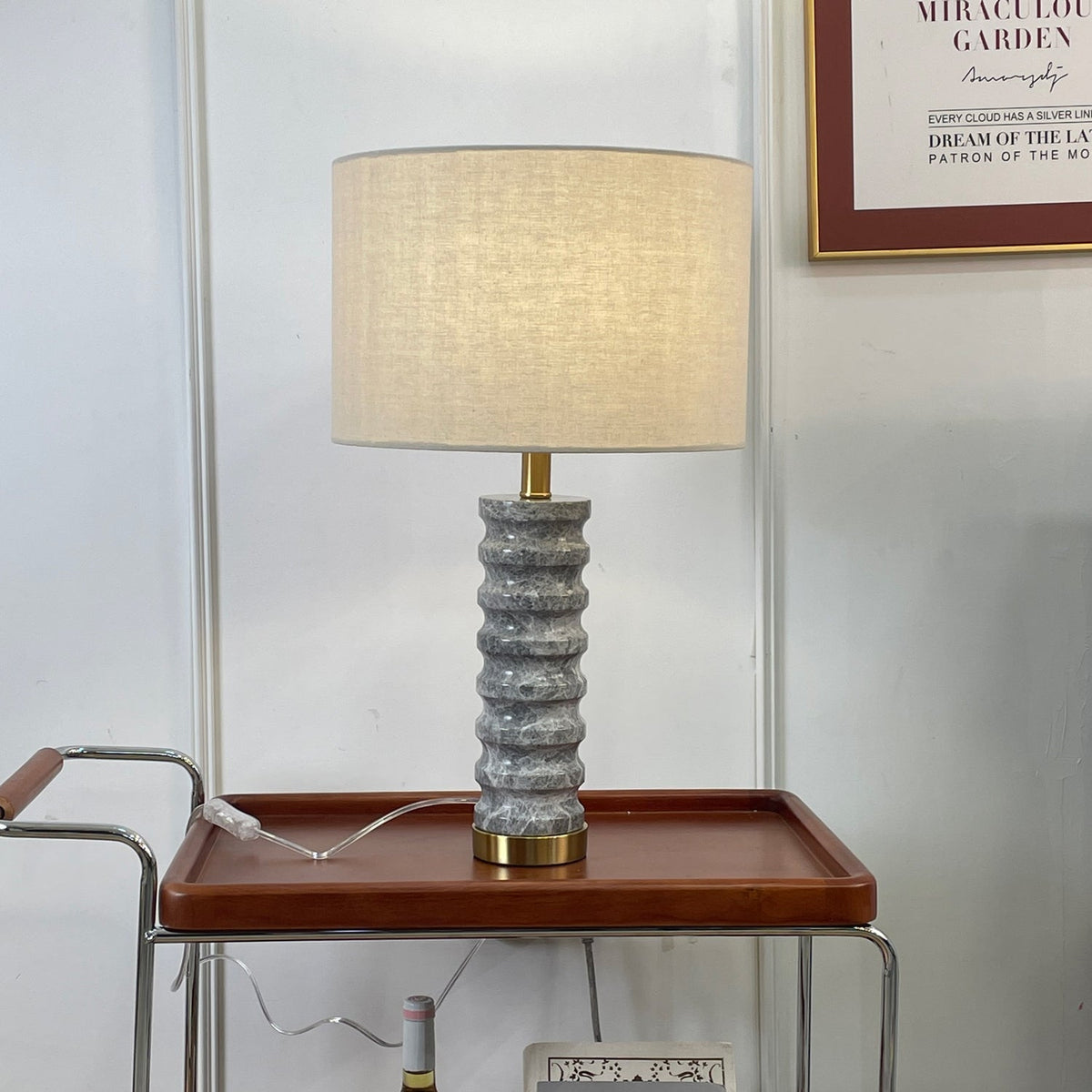 Julienne Marble Table Lamp - view 12