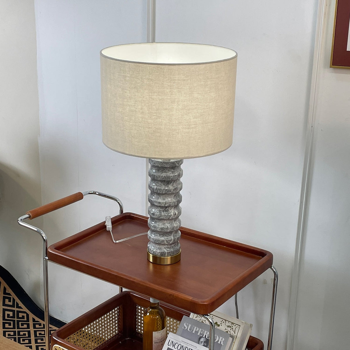 Julienne Marble Table Lamp - view 13