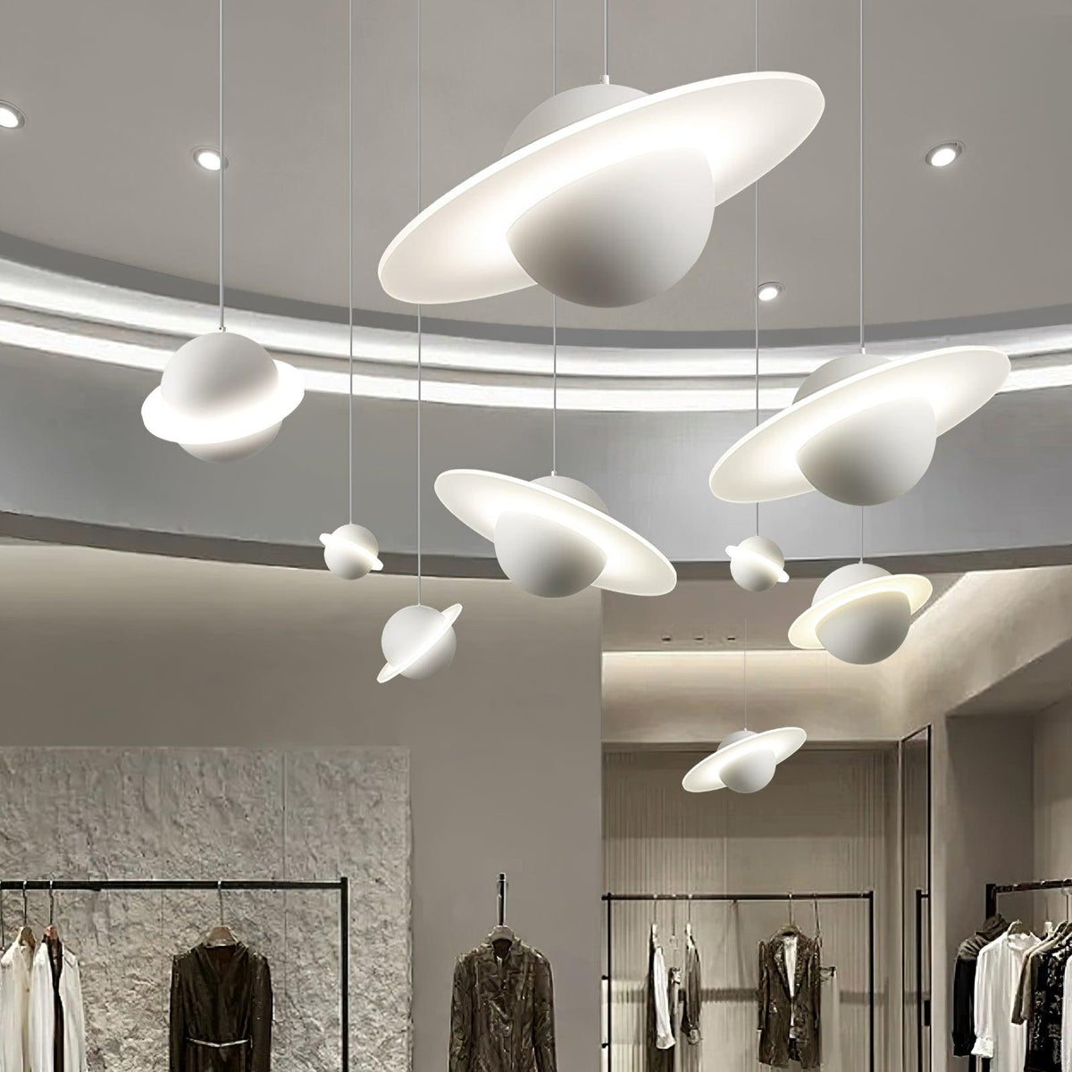 Jupiter Ring Pendant Light - view 2